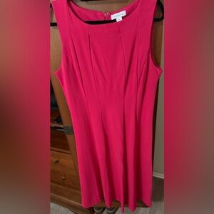 Liz Claiborne Size 16 Pink Swing Dress